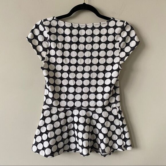 Anthropologie “Postmark” Mignon Polka Dot Top - Picture 3 of 9